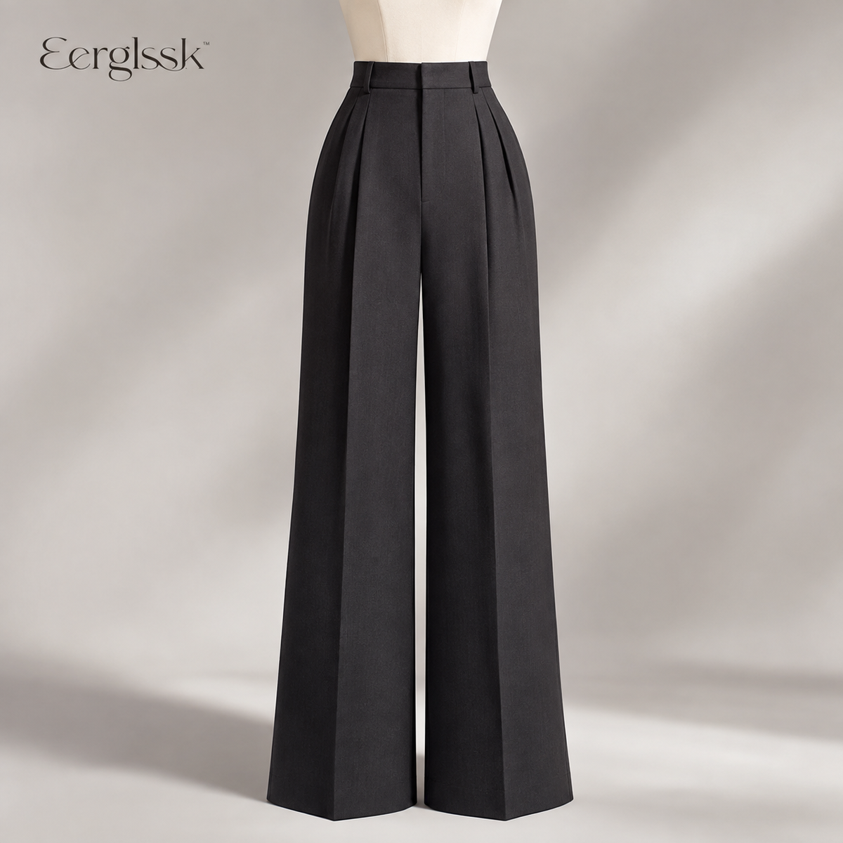 Eerglssk™ Vivienne High-Waist Wide-Leg Trousers – Tailored Women’s Office Pants